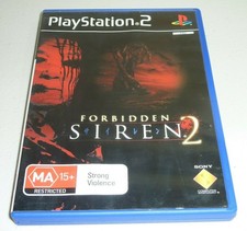 forbidden siren 2 game ps2 aus pal playstation 2 no manual