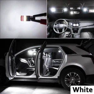 9Pcs for Fiat Grande Punto 2005-2010 2011 2012 Vehicle Lamp LED Interior Dome Ma - Picture 1 of 12