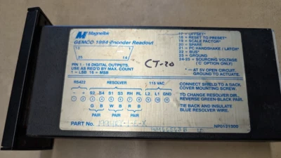 MAGNETEK 1994R GEMCO ENCODER READOUT 1994RT-1-E-X - Image 1 of 3