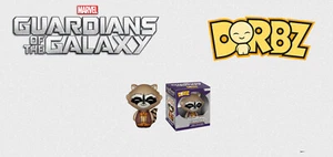 Funko Dorbz - 1x Figura Dorbz de Guardianes de la Galaxia ROCKET - Todo NUEVO Y EMBALAJE ORIGINAL - Imagen 1 de 1