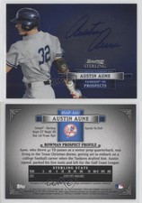 2012 Bowman Sterling Prospect Auto Austin Aune #BSAP-AAU Auto