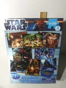 Star Wars Jigsaw Puzzle Super 3D 8 Collection 150 Pieces ..Ships Fast - Picture 1 of 2