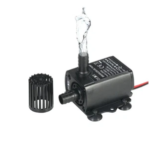 DC 12V 5W 280L/H Brushless Submersible Water Pump for Aquarium Pond Fish Tank - Picture 1 of 6