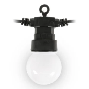 LYYT Exterior LED Festón Cadena Luz Blanco Cálido 20M Festival Navidad Vinculable - Imagen 1 de 6