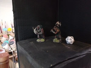 dungeons and dragons painted Gnoll 2 piece set, D&D, role playing games - Picture 1 of 2