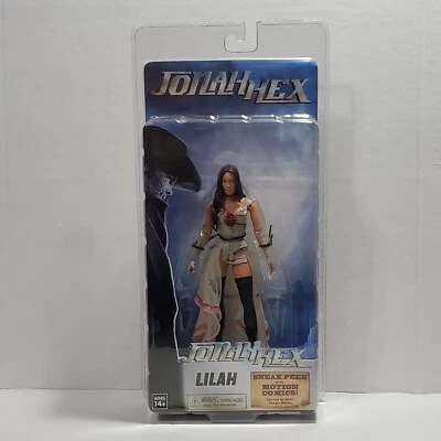 Figura de acción Jonah Hex LILAH NECA 2010 NUEVO SELLADO RARO Figura de Megan Fox Foto 1 de 4