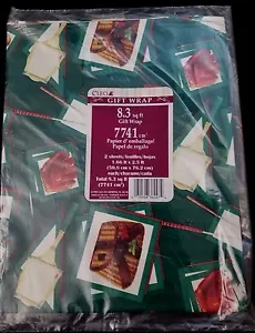 NEW VTG Cleo Sports Wrapping Paper Gift Wrap 2 Sheets 20 x 30 Fathe's Day - Picture 1 of 6
