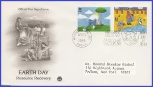 USA3 #2953 ADDR PCS ARTCRAFT FDC STR2  Tree Planting - Picture 1 of 1