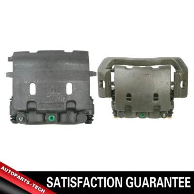 Juego de (2) pinzas de freno delanteras para Ford F-550 Super Duty 2005-2016 Foto 1 de 4