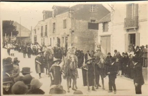 44 ANCENIS CARTE-PHOTO CAVALCADE FETE DU CRABE - Imagen 1 de 1
