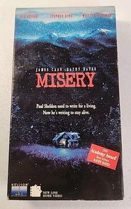 Misery - VHS - Stephen King Horror Movie - Kathy Bates - 1991 - Picture 1 of 9