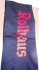 Rothaus Brauerei Kellner Schürze ca. 71x100 cm, schwarz, LOGO rot, unbenutzt!