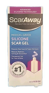 ScarAway Advanced • SILICONE SCAR GEL - 0.35 oz / 10g - EXP : 08/2028 - Picture 1 of 5