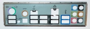 MSI P67A-C45 (B3) MS7673 Ver.1.0 - Blende - Slotblech - IO Shield #307219 - Afbeelding 1 van 1