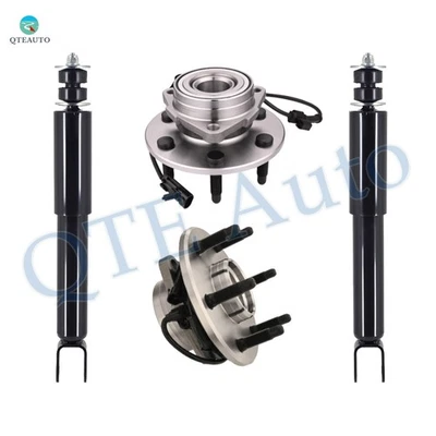 Juego de 4 cojinetes de cubo de rueda de amortiguador delantero para Chevrolet Silverado 1500 Classic 2007 Foto 1 de 4