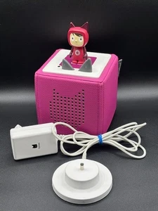 Tonie Starterset Toniebox mit Kreativ-Tonie und Ladekabel - PINK ROSA funktionie - Bild 1 von 8