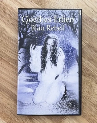 Goethes Erben - Blau Rebell (VHS, PAL IMPORT, 1995) VTG Tape, German Elec Rock - Image 1 of 3