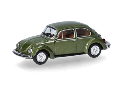 HERPA, VOLKSWAGEN Kever 1303 verde metallico, 1/87,  HER430982-002 - Immagine 1 di 4
