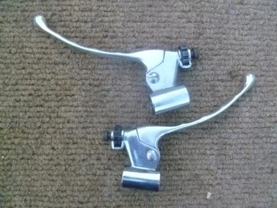 Ducati Bevel Single 250 350 450 Desmo Set Clutch and Brake Lever Moto Morini 350 - Image 1 of 4