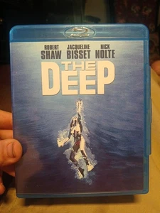 The Deep 1977 Robert Shaw Nick Nolte Blu-Ray Region FREE NEVER TRUST STOCK PICS - Picture 1 of 4