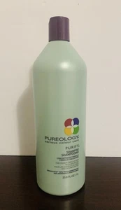 PUREOLOGY PURIFY SHAMPOO COLOUR-TREATED HAIR WITH IMPURITIES 33.8OZ Discontinued - Picture 1 of 4