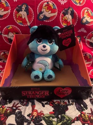 BASIC FUN STRANGER THINGS X CARE BEARS MIKE LIMITED EDITION SOLD OUT IN STORES RARE NEW