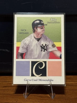 Topps National Chicle Relics Back 2010 149/199 Nick Swisher #NCR-NS Foto 1 de 2