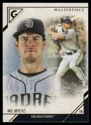 2017 Topps Gallery #MP-15 Wil Myers Masterpiece - Image 1 of 2