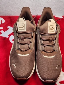 PUMA Softride Premier Men’s Size 12 Brown Tan Running Shoes Comfort Sneakers - Picture 1 of 19