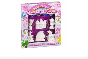 Bambini Bambini Dipingi I Tuoi Unicorni e Fate 3+ Artigianato - Foto 1 di 1