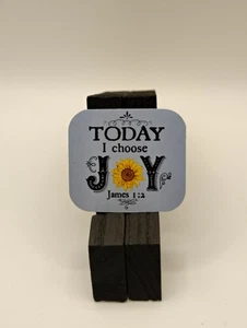 Today I Choose Joy — Christian Glossy Magnet (James 1:2) - Picture 1 of 1