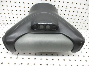 Almohadilla para cubierta de manillar Seadoo plateada negra RX GTI GTX GSX gran forma - Imagen 1 de 5
