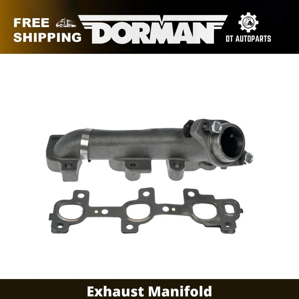 Левый выпускной коллектор для Jeep Liberty 3,7 л V6 Dorman 2009-2013 годов выпуска 2010 2011 2012 годов выпуска - Изображение 1 из 4