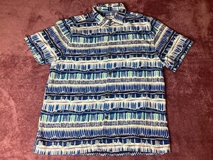 Tommy Bahama Shirt Mens Size Large Hawaiian Islandzone Button Up Silk Blend - Picture 1 of 7