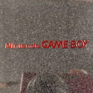 Nintendo GameBoy Red Label / Aufkleber / Sticker / Badge / Logo [162d] - Bild 1 von 5