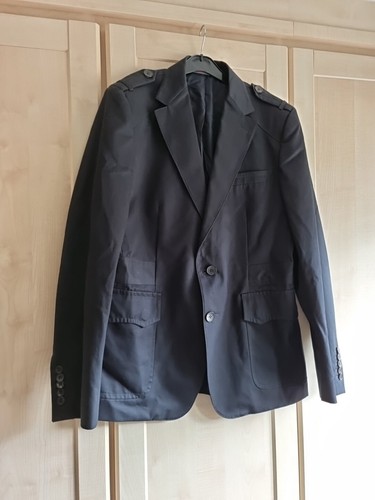 Giacca blazer uomo Gucci taglia L 54R NERA DI DESIGN BLAZER JACKET