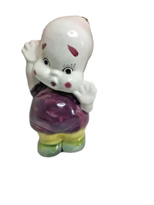 Vintage Ceramic, Kewpie Shaker, Hand Painted Japan 5" with Cork - Picture 1 of 6