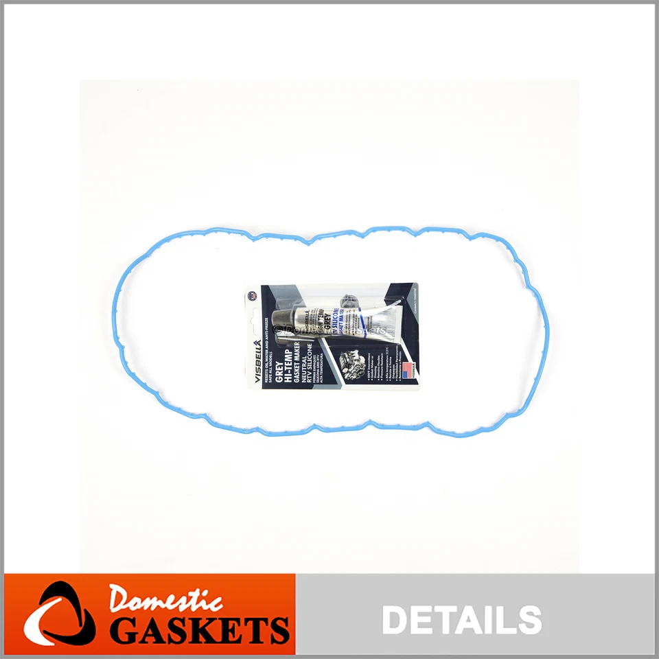 Oil Pan Gasket Fits 96-00 Honda Civic EX HX Acura EL 1.6L SOHC D16Y8 D16Y5 - Image 1 of 2