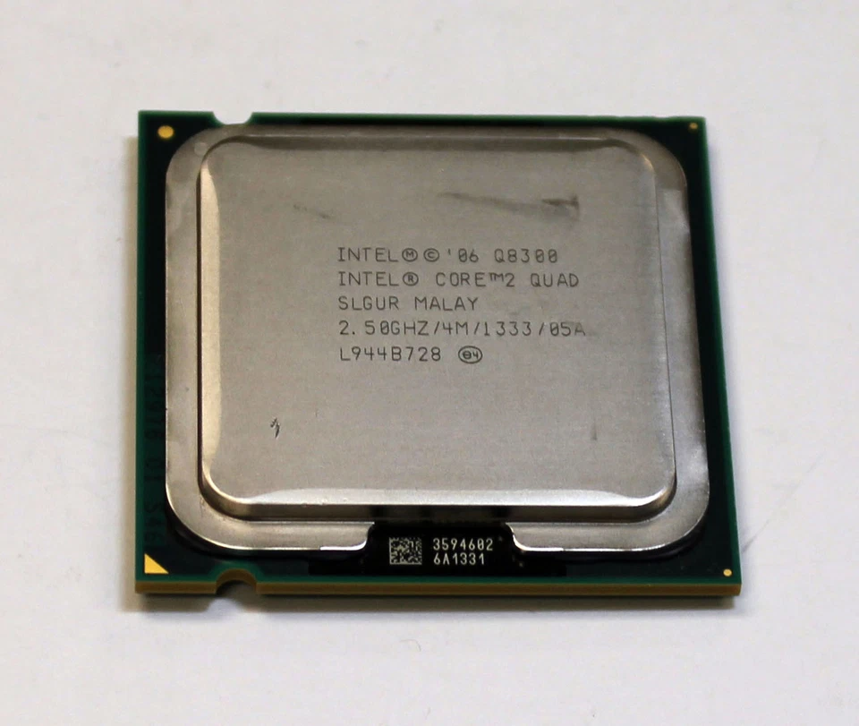 Intel Core Q8300 SLGUR 2.50 GHz 4M Cache 2 Quad Core CPU LGA775 Processor - Image 1 of 1