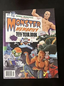 Scary Monsters Year Book Monster Memories 1994 No.2 Horror  Monsters Ghoul - Picture 1 of 20