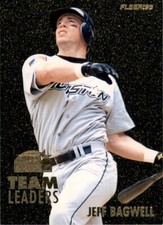 1995 Fleer #20 Jeff Bagwell Doug Drabek Team Leaders