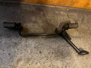 Suzuki RV 125 Foot Peg Bracket Mount Kick Stand  RV 125 Foot Pegs - Picture 1 of 11