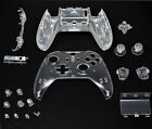 Xbox One S Controller maßgeschneiderte klare Hülle mit Tasten Kit Teile Gehäuse Mod