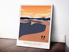 Death Valley National Park 40x50cm Stretched Travel Canvas Wall Art Print