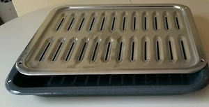 16" x 13" Oven Drip Tray & Pan Broil Pan (L77) - Picture 1 of 12