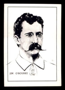 1950 Callahan HOF Baseball #59 Jim O'Rourke EX/MT