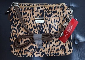 Rosetti Leopard Print Cross Body Purse - Picture 1 of 9