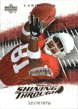 2004 Upper Deck Power Up Shining Through Football Card Pick