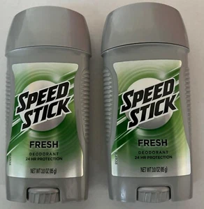2 Pack Speed Stick Fresh Deodorant, 3 oz, 24hrs protection - Picture 1 of 2