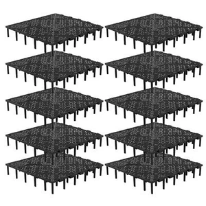 10pc Aquarium Fish Tank Under Gravel Bottom Filtration Plate Board Filter System - Picture 1 of 14